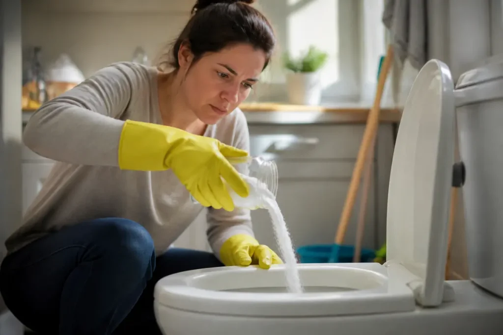 Solution miracle pour déboucher les wc bicarbonate de soude